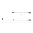 Delphin - Feedrové rameno REAXE AngleARM 70-110cm