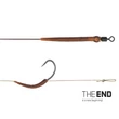 Delphin - Nadväzec THE END Boilie rig / 2ks - 20cm/25lbs/#6
