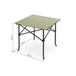 Delphin Skladací Stolík CAMPSTA Mega 70x70x70cm