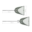 Delphin Podberák TELEFIX C2G 100x100cm x 1,8m 2diely Tele