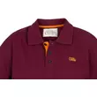 Fox - Chunk Burgundy/Orange Polo Shirt L