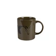 FOX - Green and Black Logo Ceramic Mug