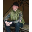 Fox Vesta Olive Quilted 100 Gilet - L