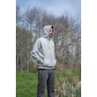 Matrix Mikina Na Zips Full Zip Marl Grey/Lime (Black Edition) - XL