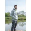 Matrix Mikina Na Zips Full Zip Marl Grey/Lime (Black Edition) - XL