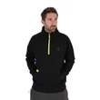 Matrix Mikina so 1/4 Zipsom Zip Sweat Black/Lime M