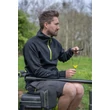 Matrix Mikina so 1/4 Zipsom Zip Sweat Black/Lime M
