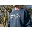 Nash Mikina Make It Happen Coordinates Jumper Navy Blue L