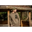 Nash Tričko s Dlhým Rukávom ZT HD Long Sleeve T-Shirt Zelený L