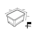 Nash Úložný Box Bank Life Stackel Storage Box Small 16 l
