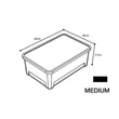 Nash Úložný Box Bank Life Stackel Storage Box Medium 36 l