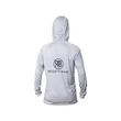 Refuse To Blank Mikina UV Long Sleeve Hoodie UPF 50+ Light Grey - XL