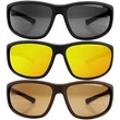 RidgeMonkey Slnečné okuliare Pola-Flex Sunglasses Smoke Grey