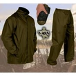 Vass Nepromokavý Komplet Tex W/P Breathable Jacket & Trouser Khaki - L