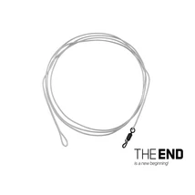 Nadväzec Delphin THE END FLRcarbon Leader / 1ks 80 cm / 30lbs
