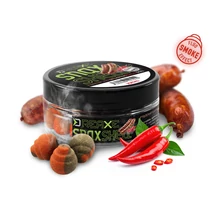 Delphin Nástraha D SNAX SHELL 10mm/30g - Frankfurtská klobása-Chilli /Wafters/Rozpustné 