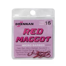 Drennan - Red Maggot 10 ks, veľ. 18