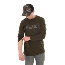 FOX - Khaki/Camo Raglan Long Sleeve - 2XL