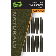FOX EDGES - NATURALS POWER GRIP TAIL RUBBERS SIZE 7 10x