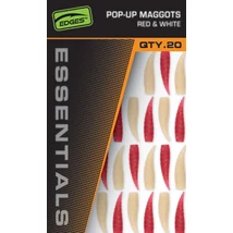 Fox - ESSENTIALS POP-UP MAGGOTS 20x (10 red/10 white)
