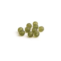 Fox Nárazové Guľôčky Tapered Bore Beads 4mm Zelené / 30 ks