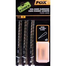 FOX Submerge Leaders Kwik Change Camo kit 30lb 3x