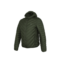 FOX Kabát Green/Silver Quilted Jacket S