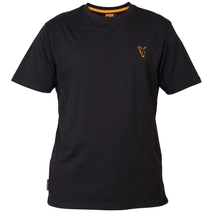 FOX Tričko Collection Black/Orange T Shirt 2XL