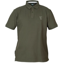 FOX Tričko Collection Green/Silver Polo Shirt L