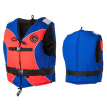 Aquarius Standard vesta plávacia - červeno-modrá - rôzne veľkosti 