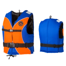 Aquarius Standard vesta plávacia - oranžová-modrá - rôzne veľkosti 