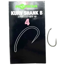 Korda Háčik Kurv Shank B-Barbless veľ. 6