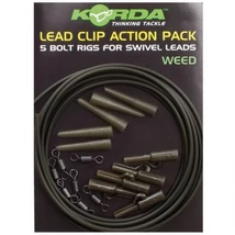 Korda Lead Clip Action Pack Clay