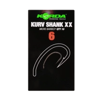 Háčiky Korda Curv Shank XX veľkosť 6