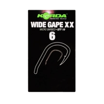 Háčiky Korda Wide Gape XX veľkosť 8