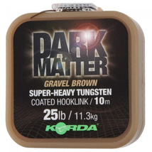 Korda šnúra Dark Matter - Gravel Brown 10m 18lb