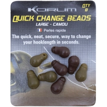 Rýchlo výmenné zárážky Korum Quick Change Beads - Large 