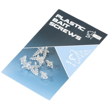 Nash Plastic Swivel Bait Screw - 8mm 10x