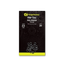 RidgeMonkey: Krúžok RM-Tec Rig Rings X-Small 2,5mm 20ks