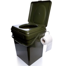 RidgeMonkey - Toaletné Sedátko CoZee + Vedro Modular Bucket 30l - Toilet Seat Full Kit
