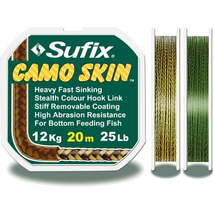 Sufix - Camo Skin Hnedý 7kg/15lb, 20m