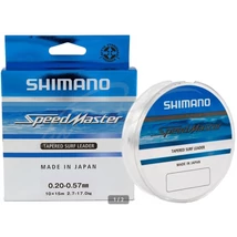 Shimano Rybársky kónusový vlasec Line Speedmaster Surf Taper ld 10x15m 0.20-0.57mm Clear