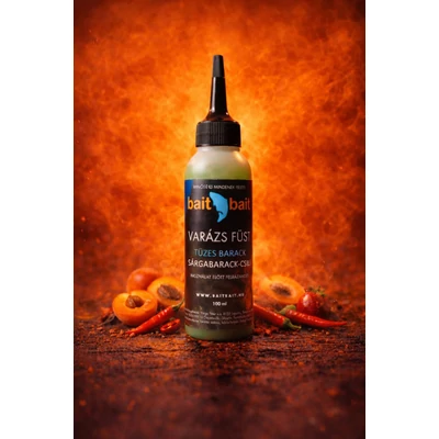 Bait Bait - Fluo Booster 100ml - Tüzes Barack/Zelený