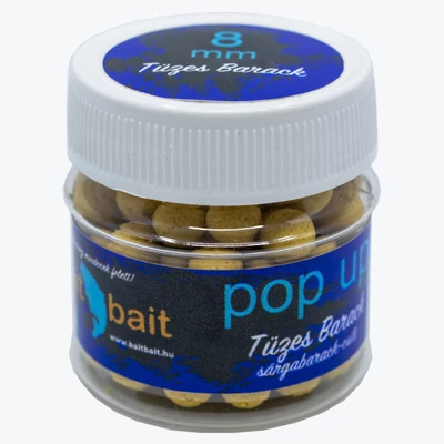 Bait Bait Mini Pop-up boilies Tüzes Barack 20g 10mm