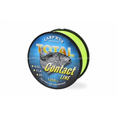 Carp´R´Us - Vlasec Total Contact Line Yellow 1200m - 0,35mm 11,4kg/25lb