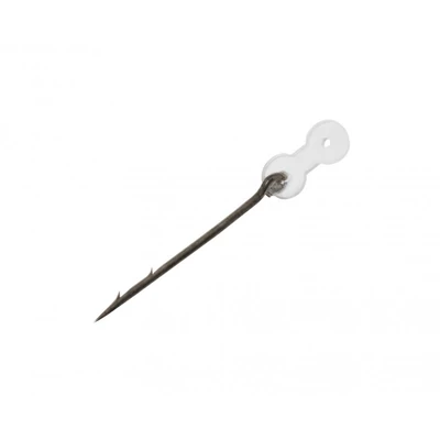 Nástrahový osteň Delphin STINGER+ so silikónovým krúžkom / čierny/ 12ks 10mm