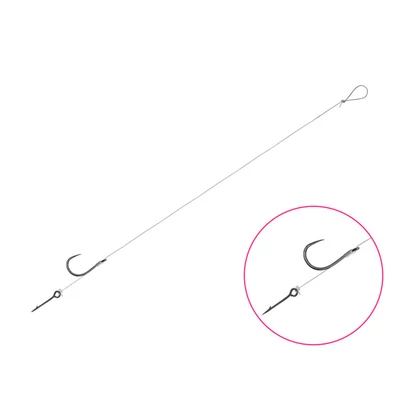 Feedrový nadväzec Delphin FLR Sting / 6ks 8cm #8 SM