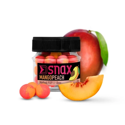 Delphin - Nástraha D SNAX POP/Mango-Broskyňa 10mm