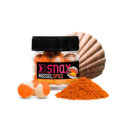 Delphin - Nástraha D SNAX POP/Mušľa-Korenie 10mm