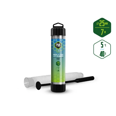 Delphin Pančucha PVA n´tastic TUBA+TĹK / 7m úzka - 25mm / Rýchlo rozpustná 